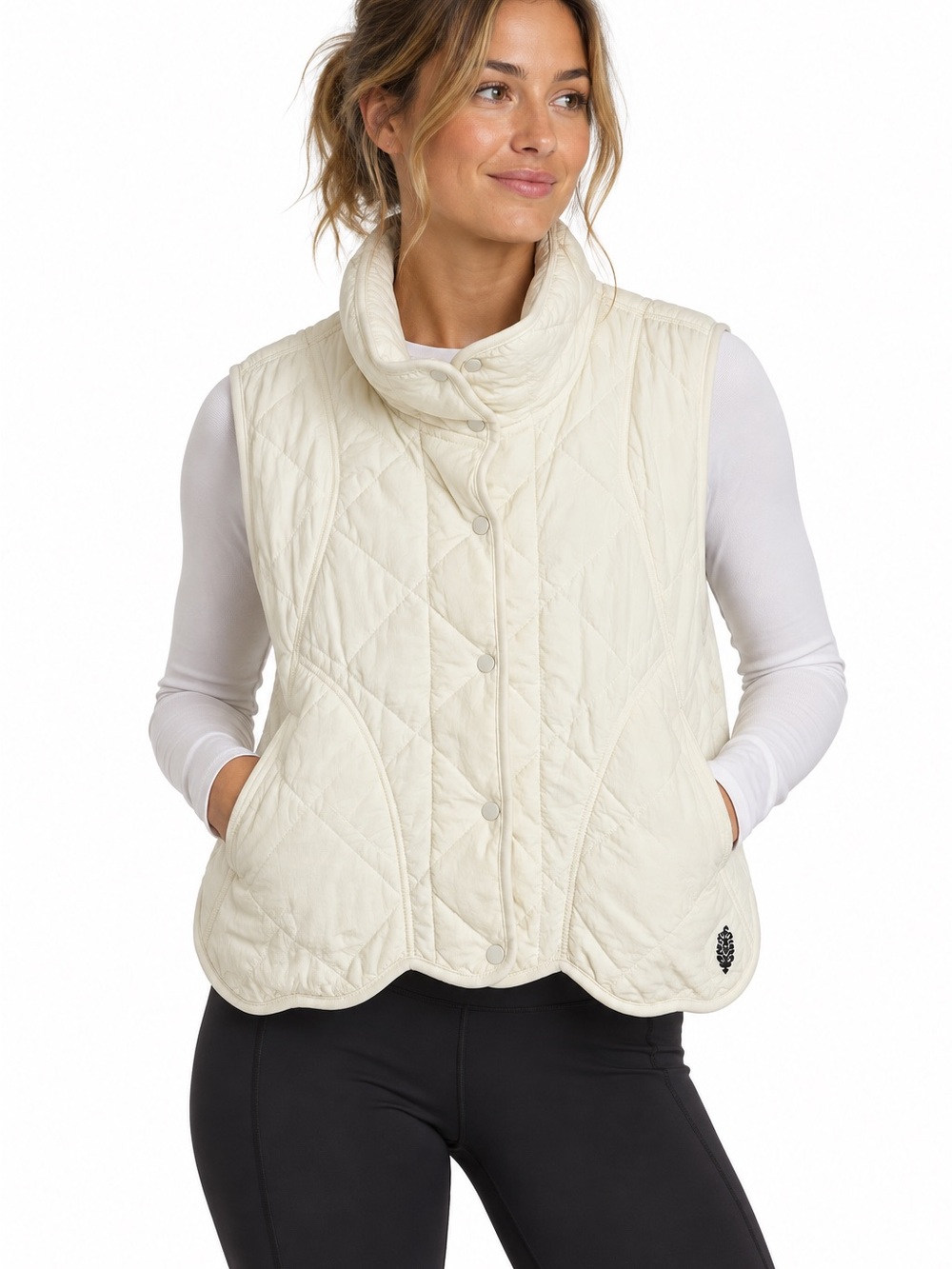 Free People FP Movement Quinn Quilted Puffer Vest